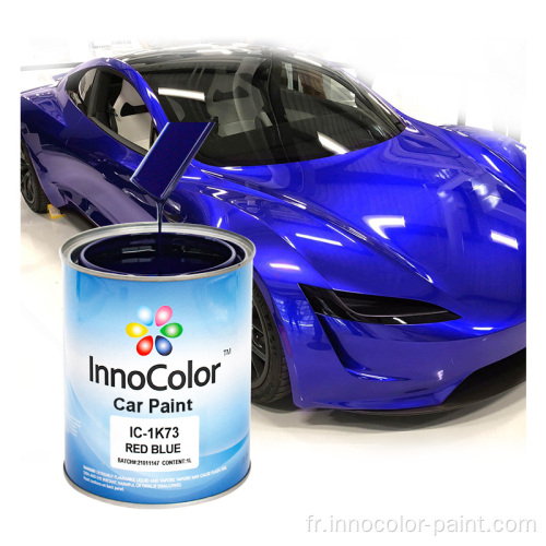 Peinture de voiture couleurs en aluminium Couche de carrosserie de carrosserie